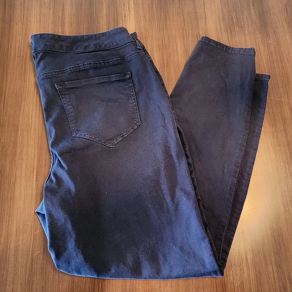 Maurices 18 Short XL Jeggings Charcoal Grey Gray Pants